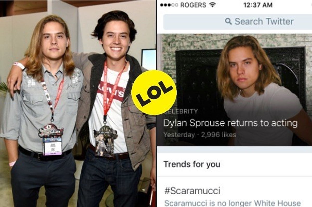 Dylan Sprouse Is Returning To Acting And Cole Had An Epic Reaction