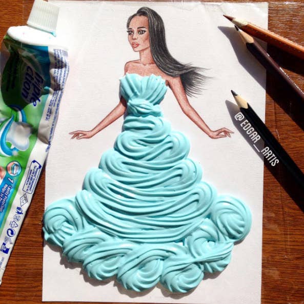 This Instagram Artist Creates Fashion From Food And Ugh I Want A French Fry Dress