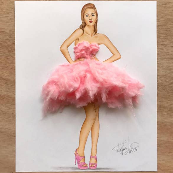 This Instagram Artist Creates Fashion From Food And Ugh I Want A French Fry Dress