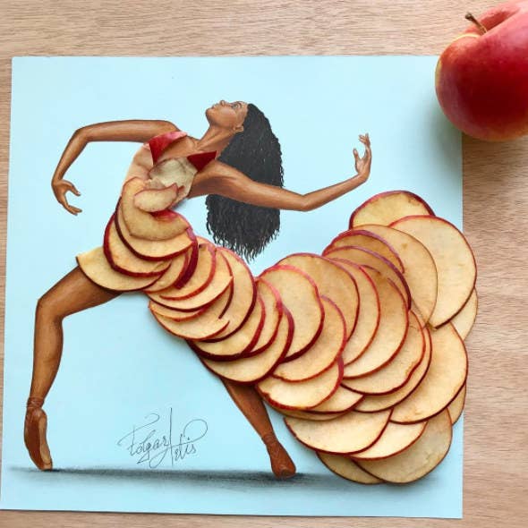 This Instagram Artist Creates Fashion From Food And Ugh I Want A French Fry Dress