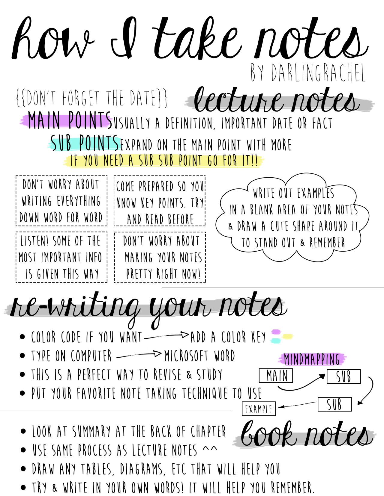 15 Note-Taking Tricks That Will Make Studying Easy - Society19