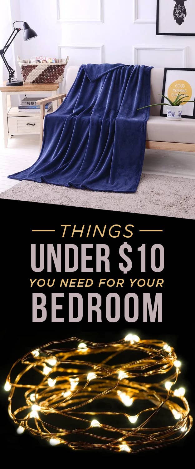 20 Awesome Things Under $10 You Totally Need For Your Bedroom