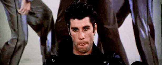 It doesn't take much to make you look like Danny Zuko.