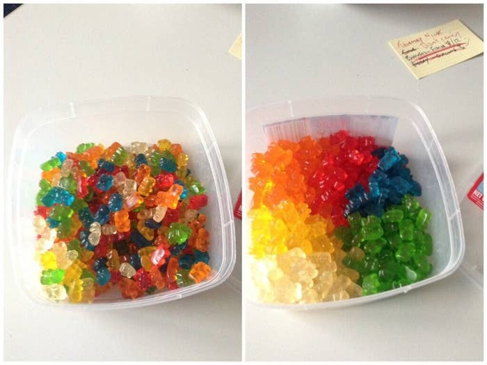 17 Deeply Fascinating Pictures Of Things Organised By Colour