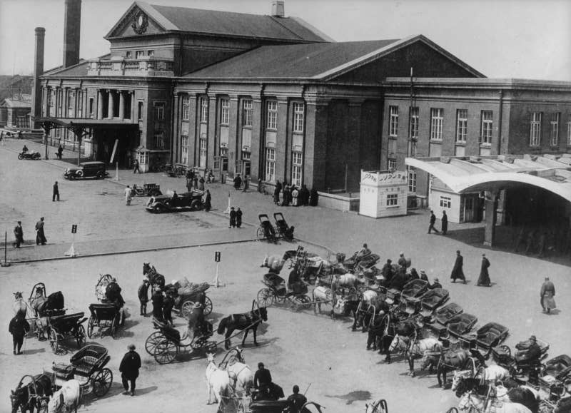 1945年3月の満州・新京駅