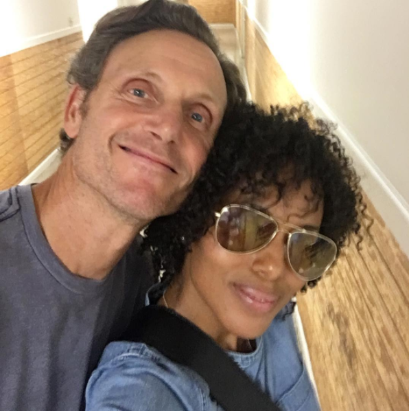 kerry washington real hair