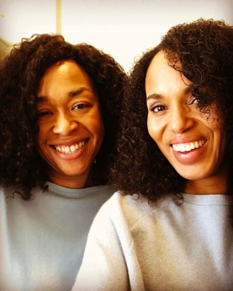 Kerry Washington Ditched The Weave And Her Real Hair Is Actually