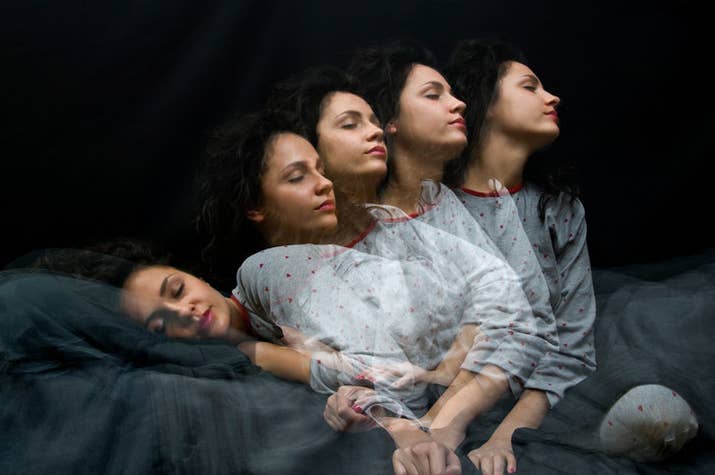 Many people think that you're not supposed to wake sleep-walkers under any circumstances. However, the sleep-walker will probably be fine if you do; the problem is that sleep-walkers can sometimes attack the person trying to wake them if they're disoriented. The National Sleep Foundation recommends trying to coax a sleep-walker back to their bed first, but if you must wake them up for their own safety, try to do it from a distance with loud noises.