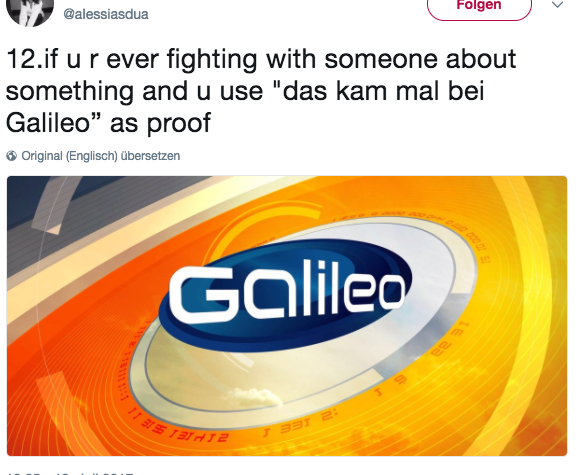 Every German knows this infotainment TV show.