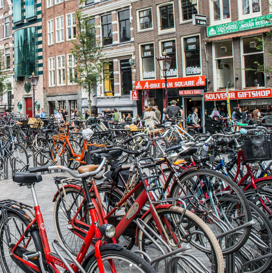 In 2013, the Netherlands, together with Denmark, was deemed the most bike-friendly country in the European Union.
