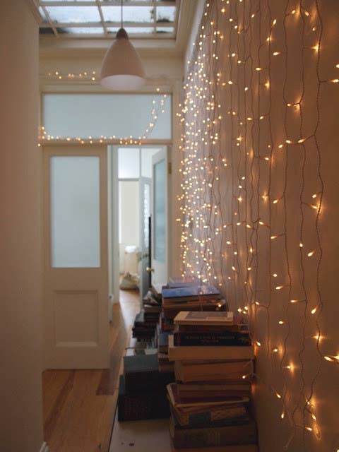 To Decorate Your Home With String Lights, Fairy Lights Hanging From Ceiling Bedroom
