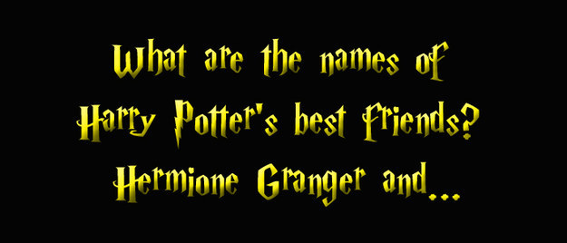 How Crap Is Your Harry Potter Knowledge?