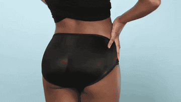 Buttock Natural Latex Padded Underwear Bum Butt Lift HIP UP Enhancer Brief  Undie