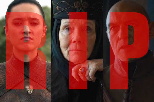 Actually, I'm surprised MORE characters haven't died.