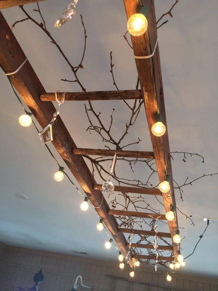 How To Hang Fairy Lights On Ceiling