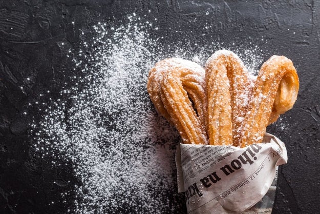 Los churros son de China.