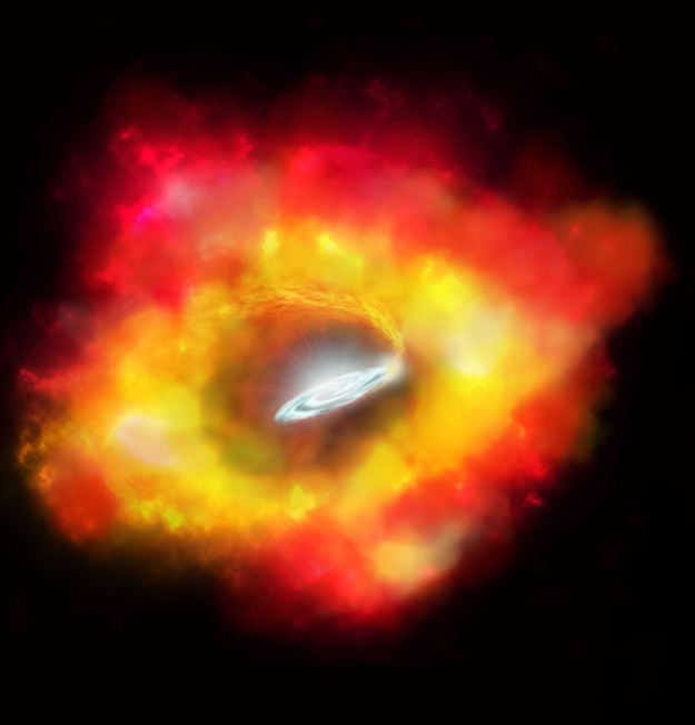 a dying star