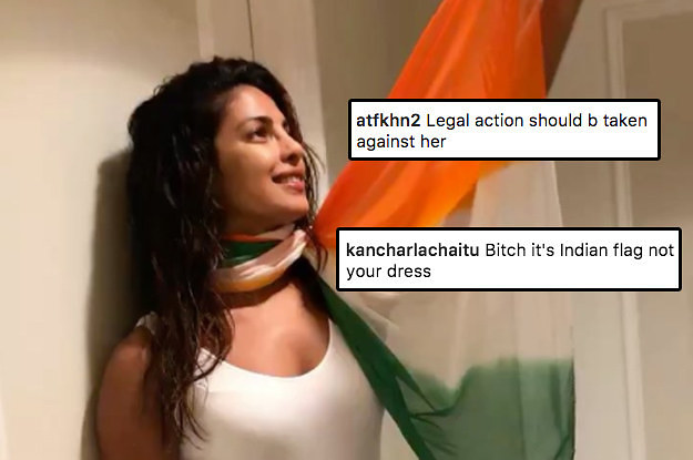 Priyanka Chopra P0rn Video - Some Shitheads Called Priyanka Chopra Unpatriotic For \