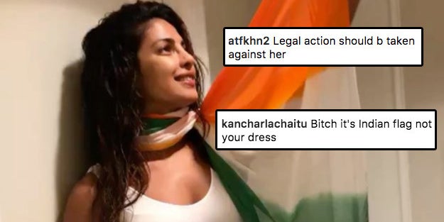 Priyanka Chopra Xxx Www Video - Some Shitheads Called Priyanka Chopra Unpatriotic For \