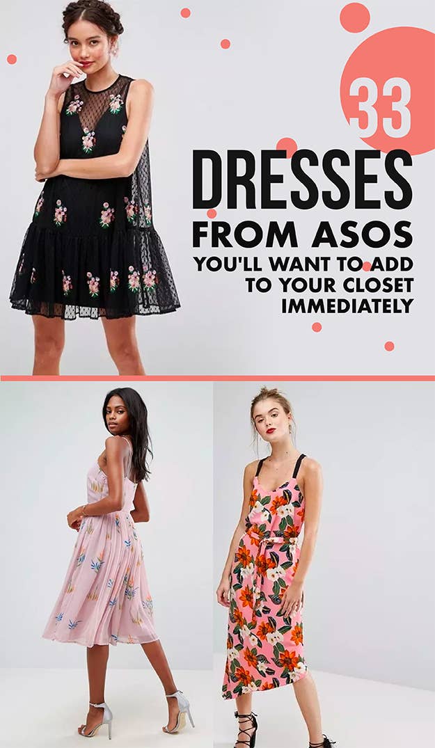 33 Dresses From Asos You'll Want To Add To Your Closet Immediately