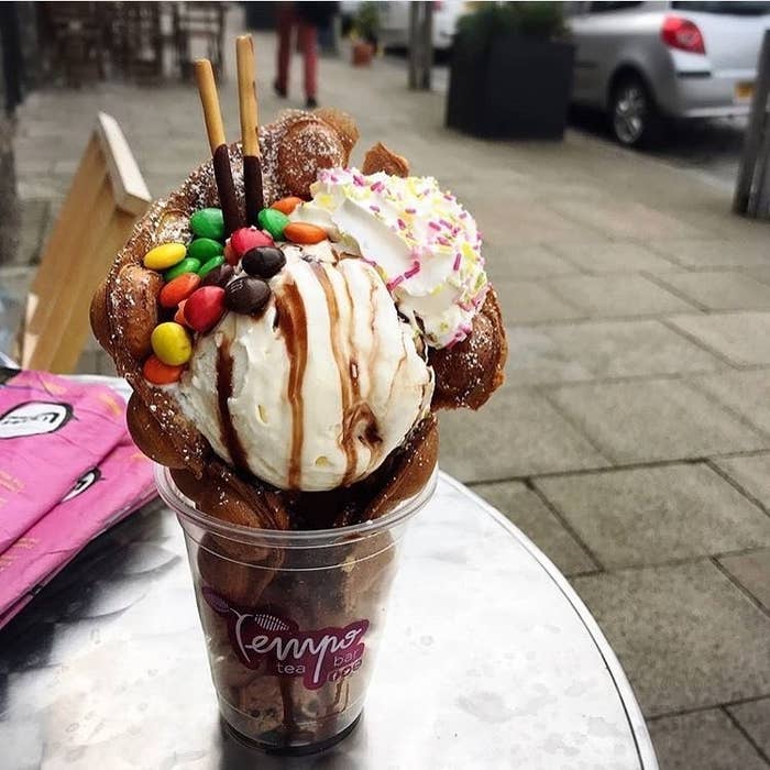 This Café Chain's Sexy Waffles Are Driving Scottish People Wild With Desire