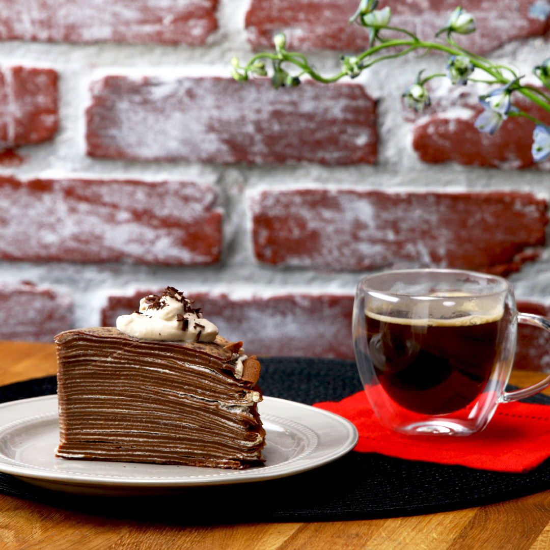 Coffee Crepe Cake