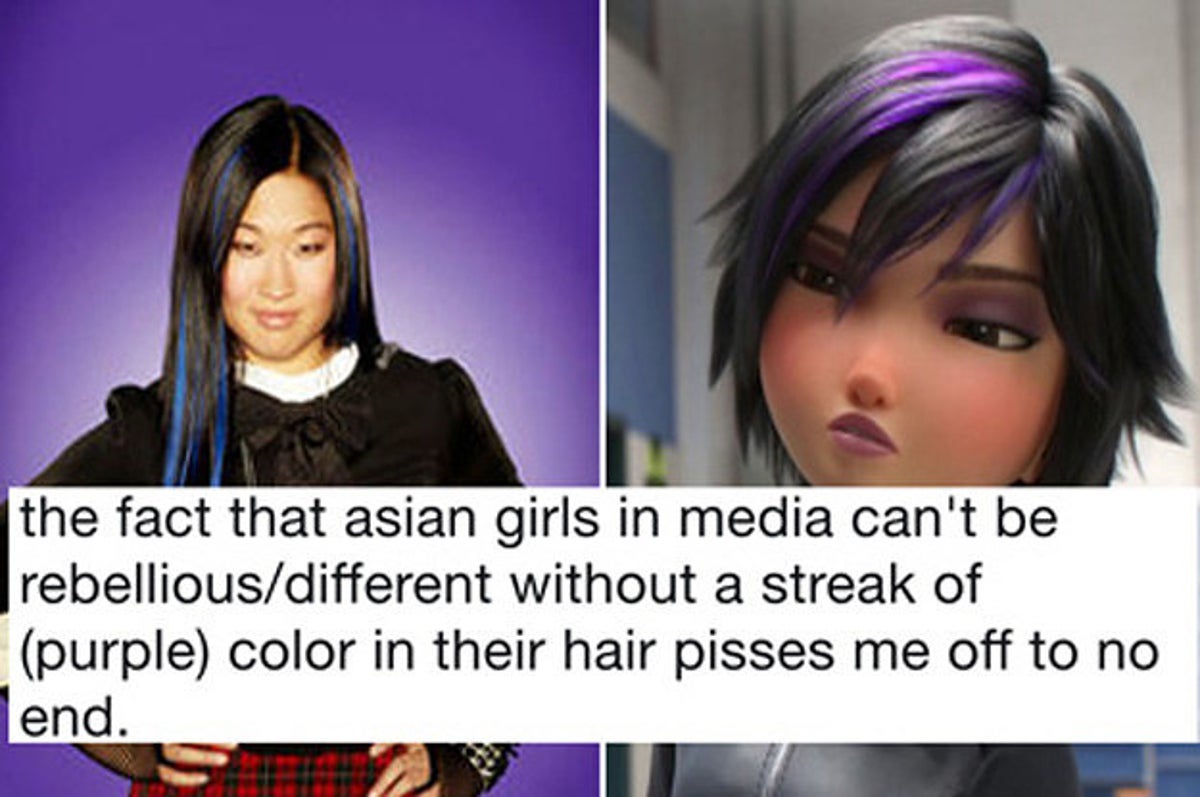 The Asian Character Hair Streak Is Real And A Huge Problem