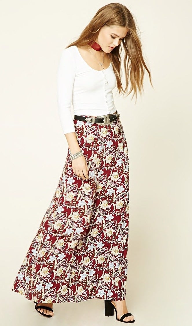 22 Maxi Skirts You'll Want To Twirl Around In All Day Long