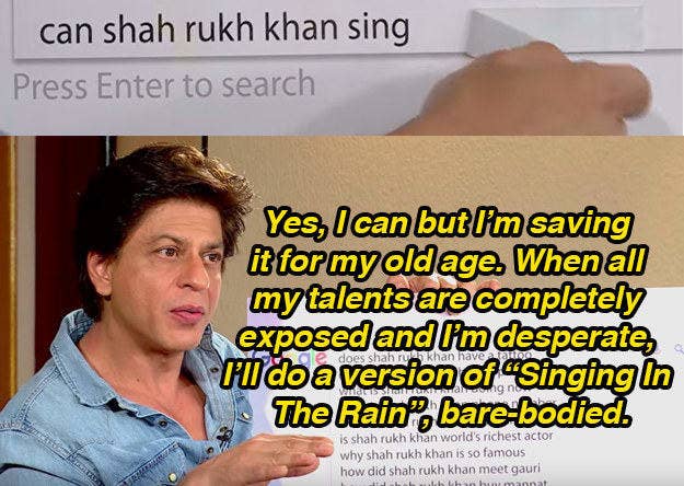 20 Times Shah Rukh Khan Was Witty As Hell Funny (because he makes you laugh) going to an amusement park is … fun (because you enjoy yourself and have a good time). 20 times shah rukh khan was witty as hell