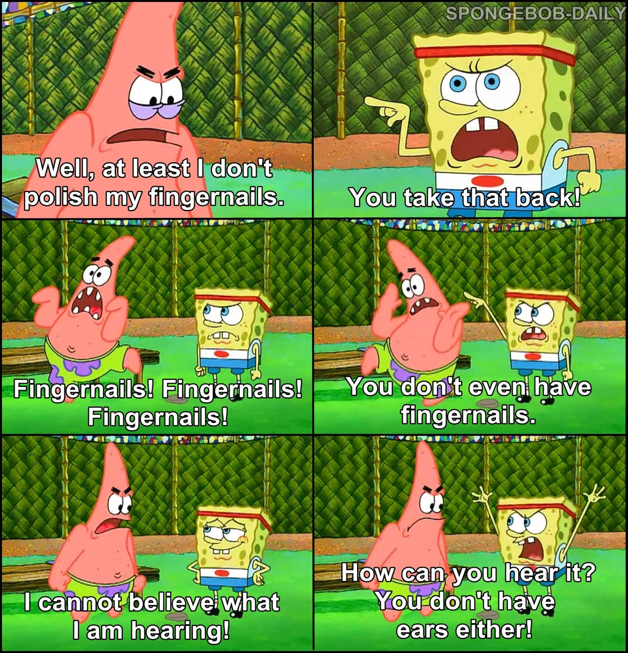 funny sayings spongebob