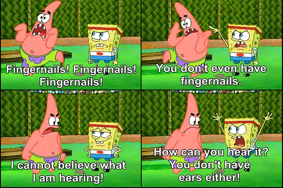 spongebob bad sayings