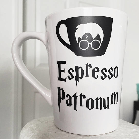 Cost: $10.00Buy it here:https://www.etsy.com/listing/548471261/espresso-patronum-mug-or-stemless-wine?ga_order=most_relevant&ga_search_type=all&ga_view_type=gallery&ga_search_query=harry%20potter&ref=sc_gallery_2&plkey=3fd8863bbe2f00cb876ad29befefdb4df08ce93f:548471261