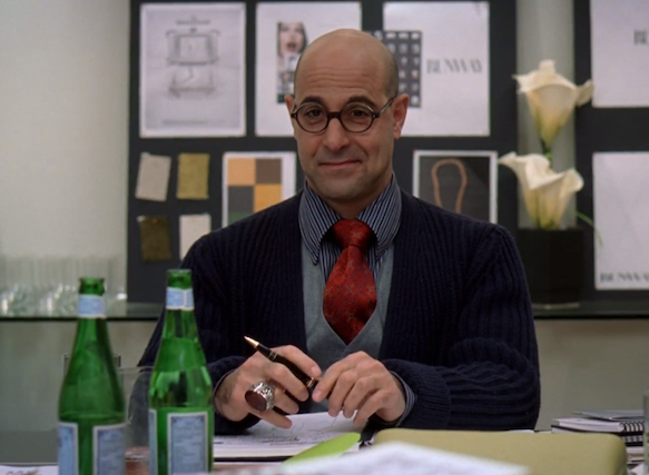 stanley tucci ring devil wears prada