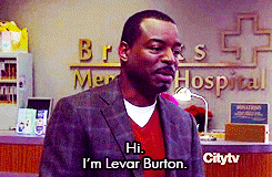 His answer? “I go by LeVar because when I decided to become an actor I was 17. And I thought ‘LeVar...rhymes with ‘star’!’”