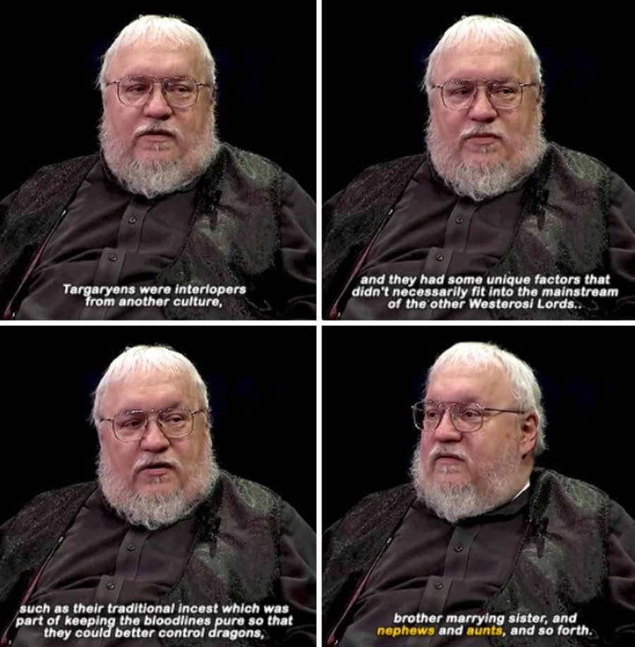 Jon And Dany's Relationship Is The Whole Point Of "Game Of Thrones",  According To GRRM