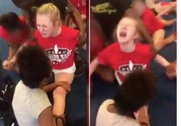 Police Are Investigating This Video Of A Teen Cheerleader Screaming As Shes Forced To Do Splits 5175