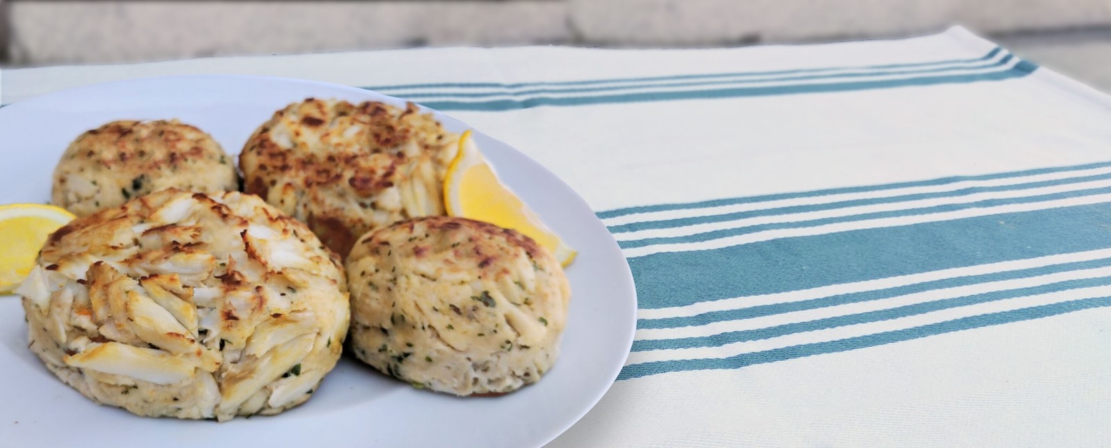 Taste the sweetness of jumbo lump Maryland blue crab meat in every bite! Cameron’s 8 oz. crab cakes are made with lump Maryland blue crab meat mixed with bread crumbs, mayonnaise, eggs, and Cameron’s unique blend of 11 seasonings based in Old Bay. These crab cakes are made daily (never frozen!) with 100% authentic Jumbo Lump Maryland Blue Crab meat from the Chesapeake Bay, Maryland.