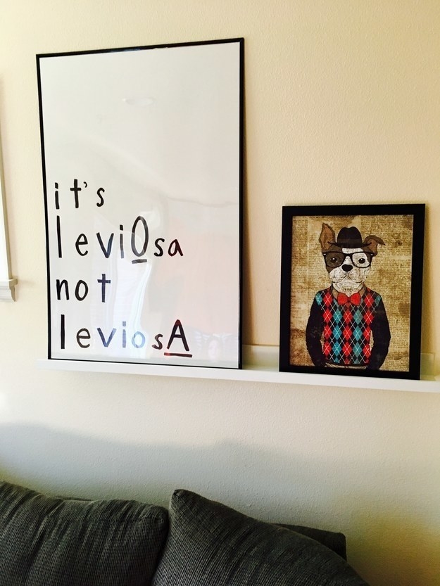 23 Home Decorating Ideas For Anyone With A Fandom - Subtle Nerd Wall Art