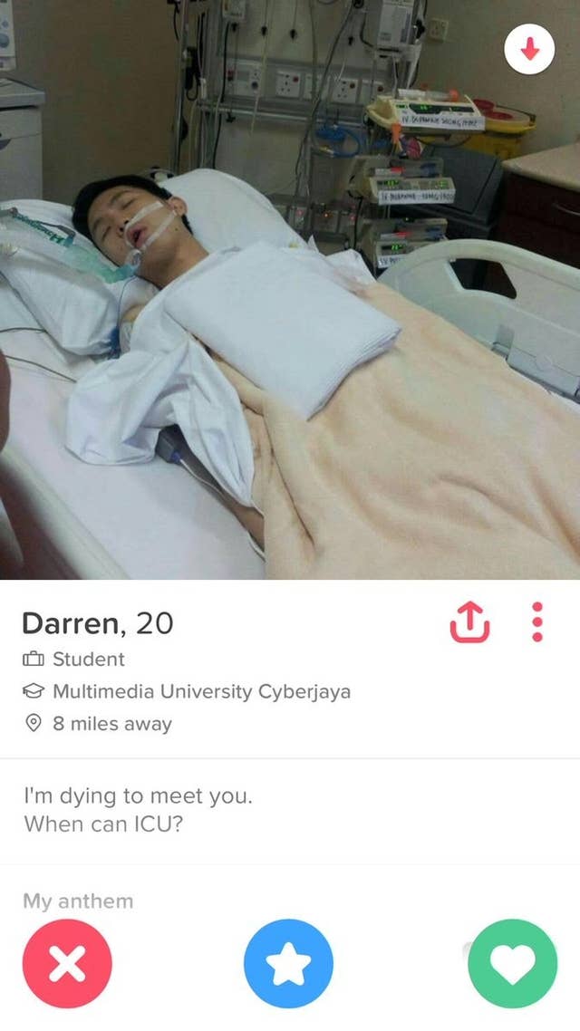 Bios guys tinder for The 7