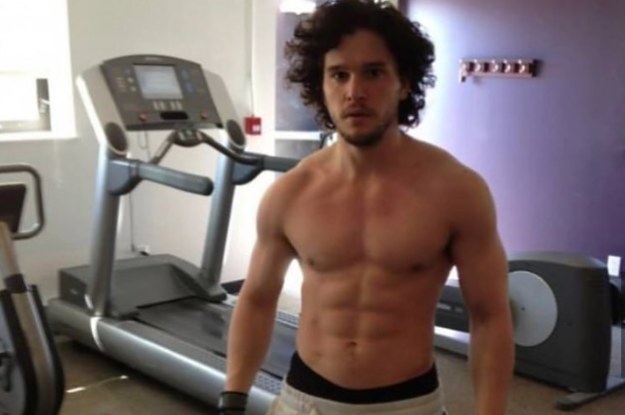 I Found Some Shirtless Pics Of Kit Harington For You, So You're Welcom...