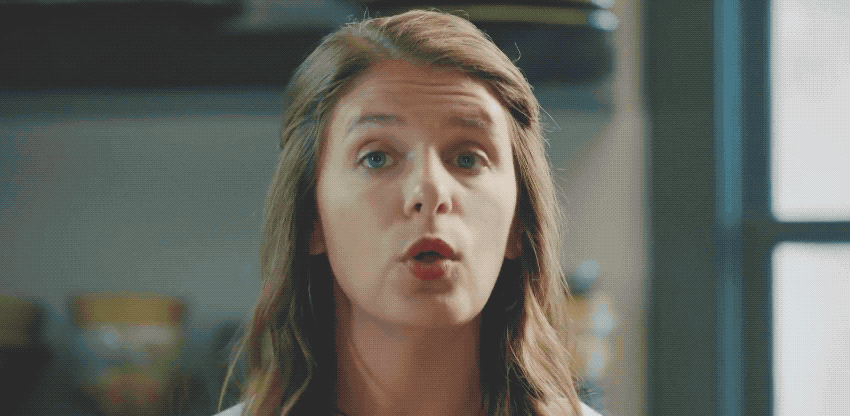 Chef Vivian Howard of Chef & the Farmer tests her fryer oil by dropping a pinch of flour in it ― if it sinks to the bottom, your oil is not hot enough. See the full video here.