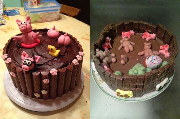 Folks, here's a friendly reminder that cake decorating is hard.