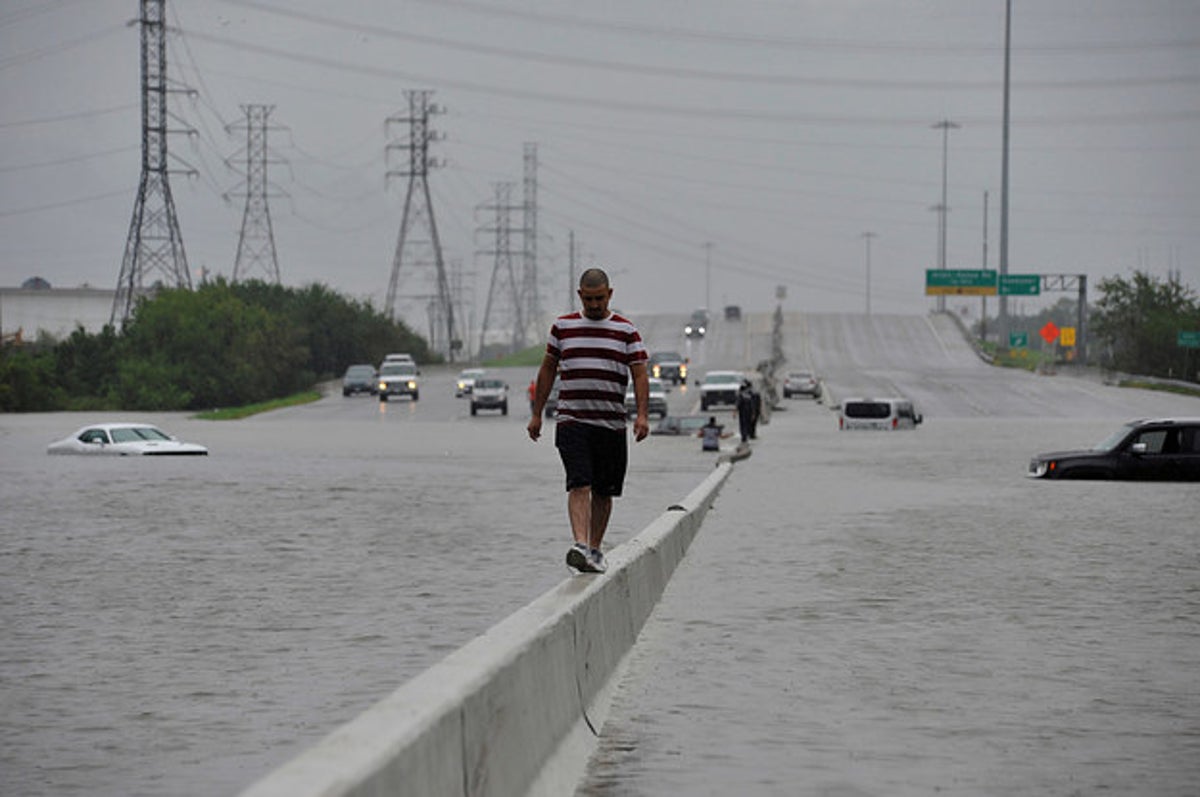 Harvey playing havoc with Houston Texans, who are headed to Dallas