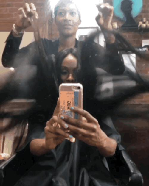 Before we go any further, let's just process the fact that the same woman who gave Rihanna some of her most signature looks placed her gifted hands in my roots, edges, and scalp for approximately two hours. *sigh*