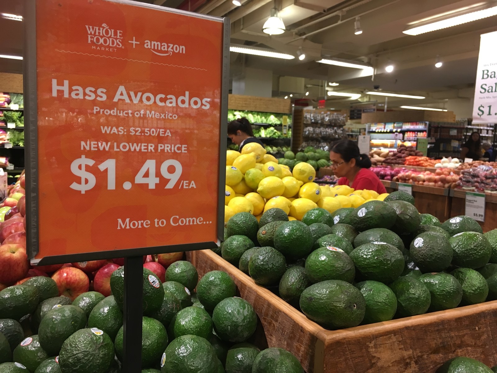 Here's What's On Sale At Whole Foods Now That Amazon Has Taken Over