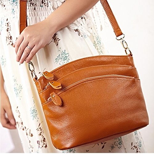 soft leather handbags with outside pockets