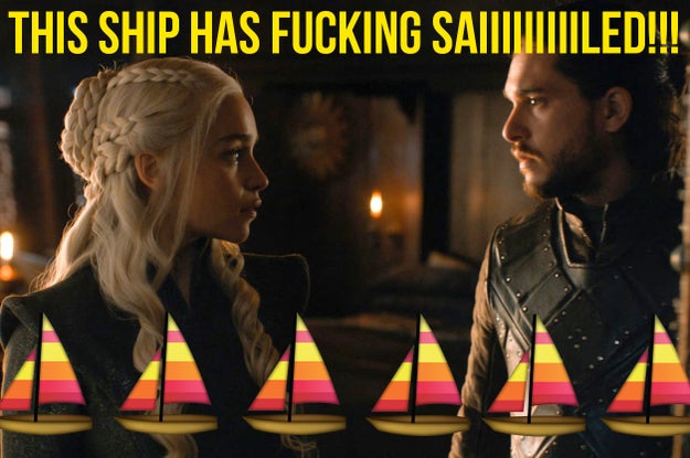 If you're any kind of Game of Thrones fan, then you know the good ship Danaerys Targaryen &amp; Jon Snow, er, Aegon Targaryen sailed very fast and very far in the Season 7 finale.