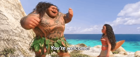 "Using a quiet 'you're welcome' as a punishment for someone who doesn't say thank you, like if you hold the door open for someone and they don't say thanks or if you let someone past on a small road and they just drive past." – prettylittleliar15