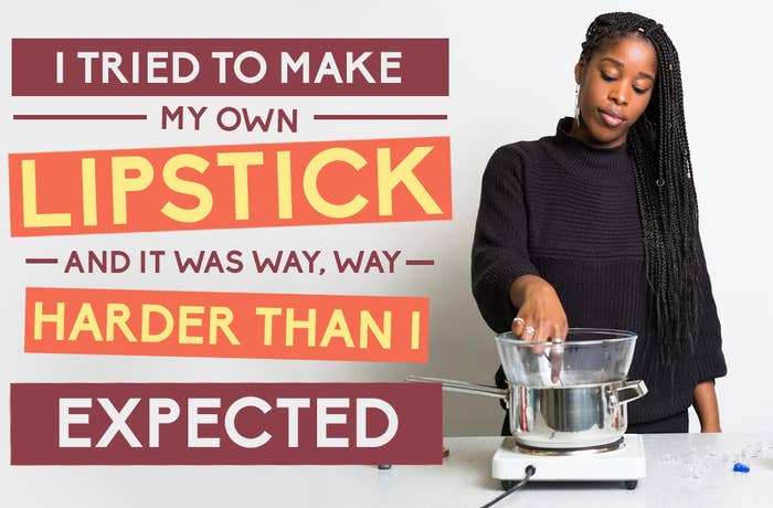 I A Regular Makeup Addict Tried To Make My Own Lipstick And This