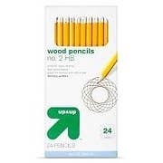 #2 Wood Pencils 24ct - up & up™